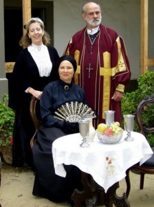 Enjoy history being  brought to life through costumed living history skits