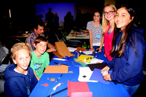 Balboa Middle School participants  Samuel Roth, Samuel Lewis, Amanda Roll, Julia Nicely, Madeline Caulhins