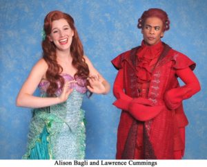 Alison Bagli and Lawrence Cummings star in The Little Mermaid.