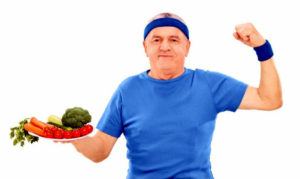 If you eat fruit and vegetables until you are 100 you will live a long time.