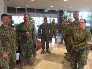 Seabees honored for their efforts and contributions.