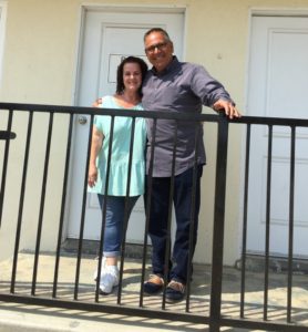 Executive Director Jim Duran and Dee Cox  the onsite manager will welcome you to the ribbon cutting.