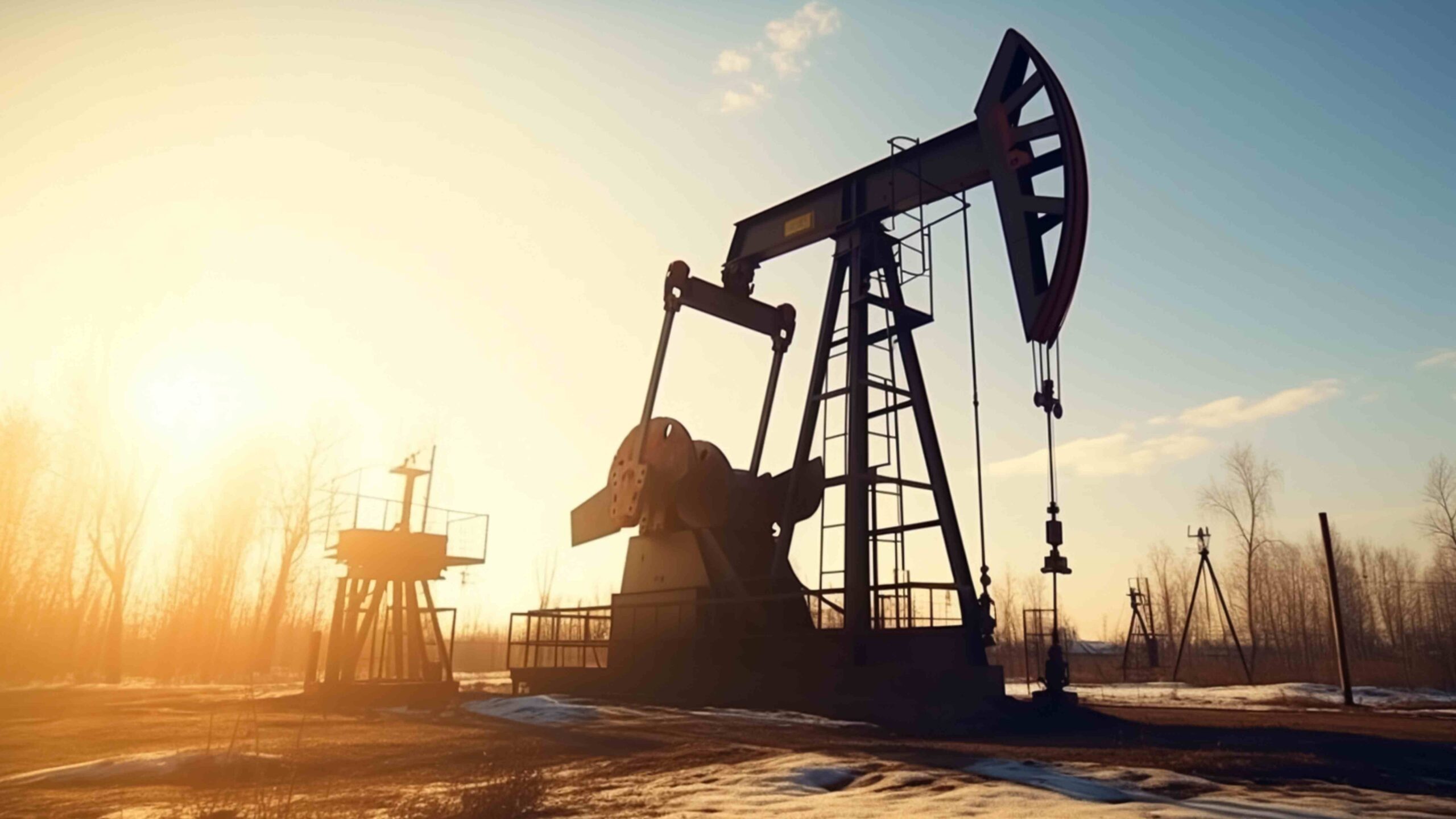 Picture of oil rig