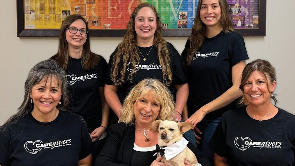 Senior caregivers group shot.