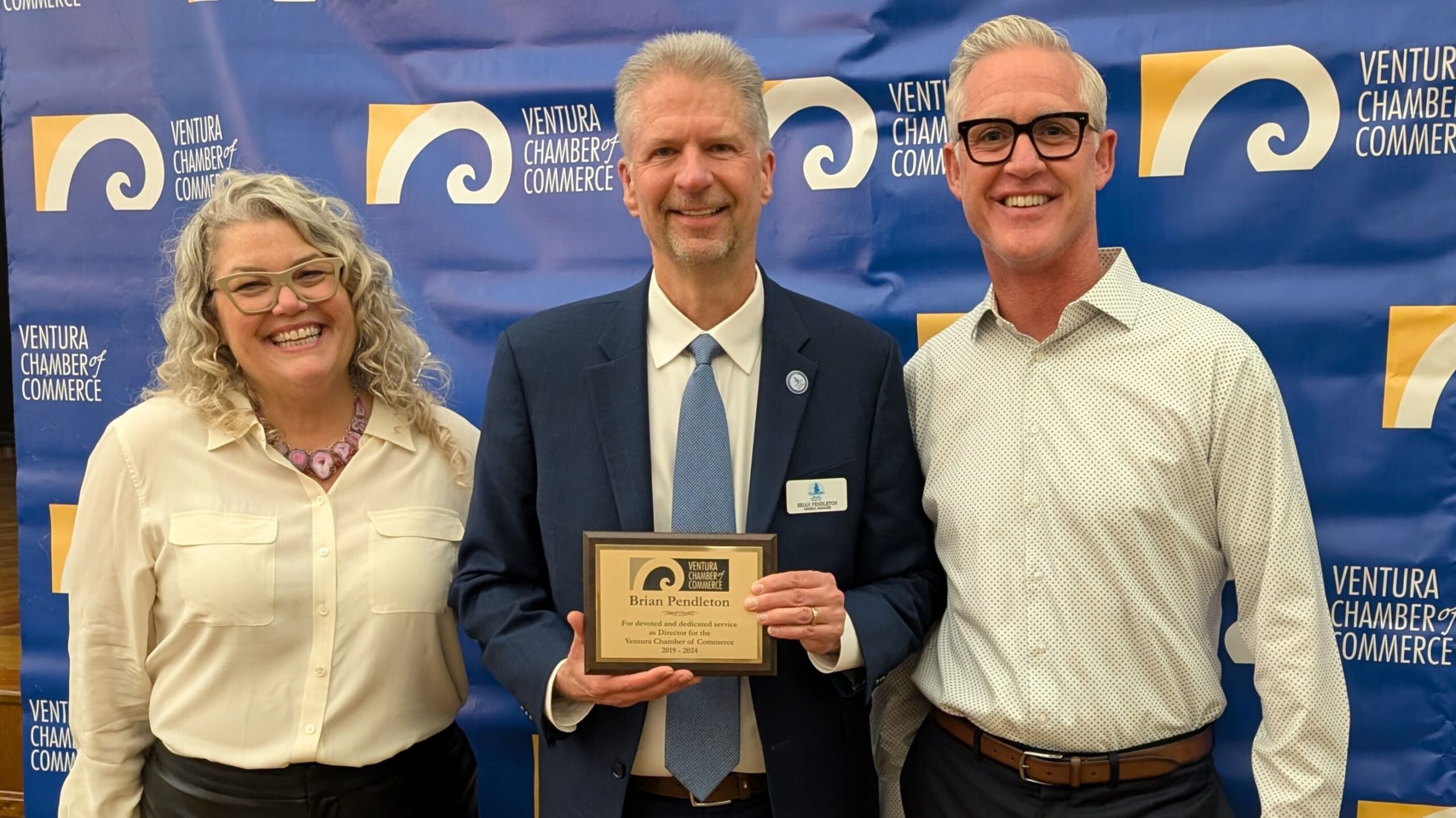 Picture of three people