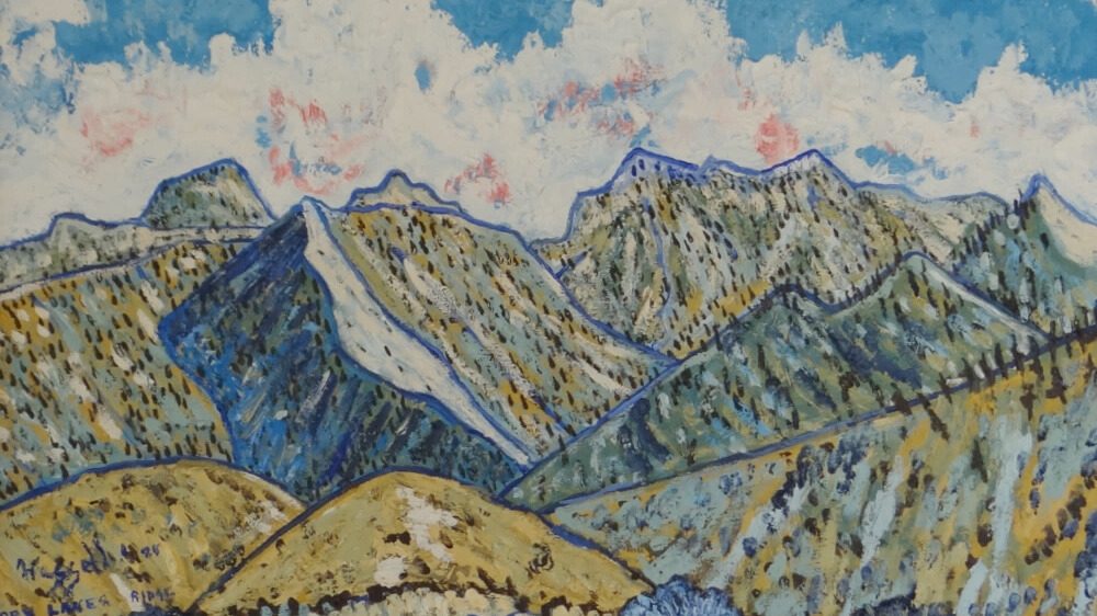 Painting by Robert Wassell