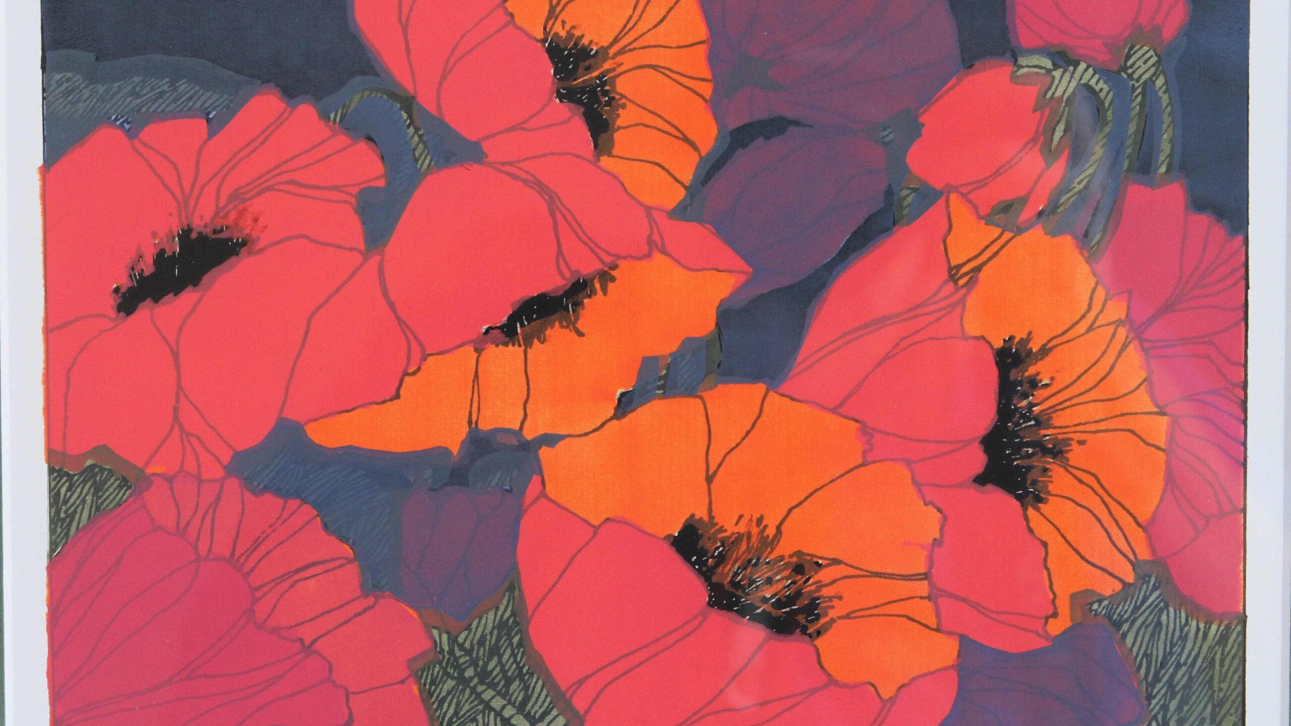 Miniature Blooms painting by Mary Michel
