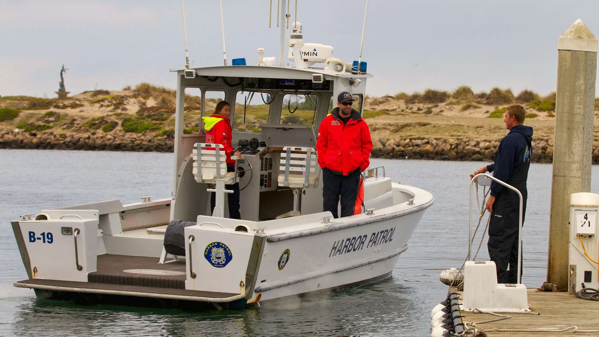 harbor patrol boat