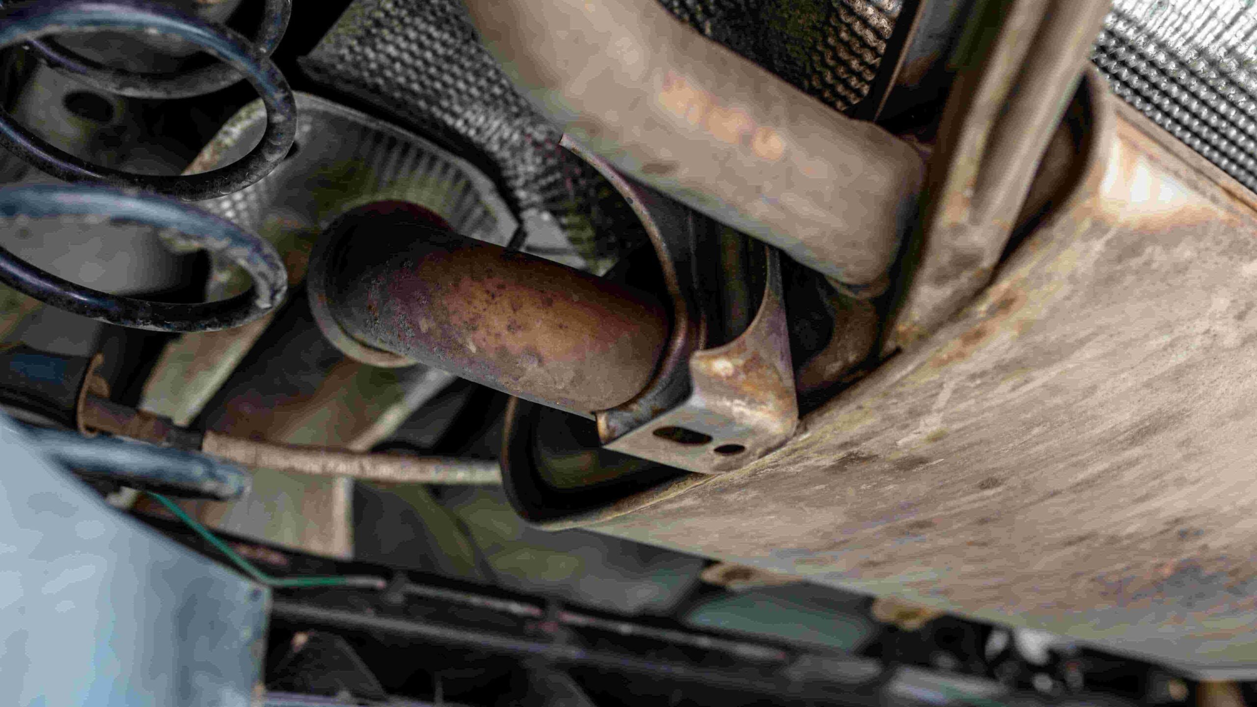 Photo of under car chassis