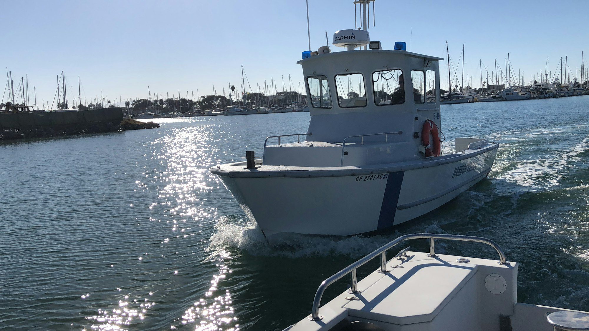 Harbor Patrol boat