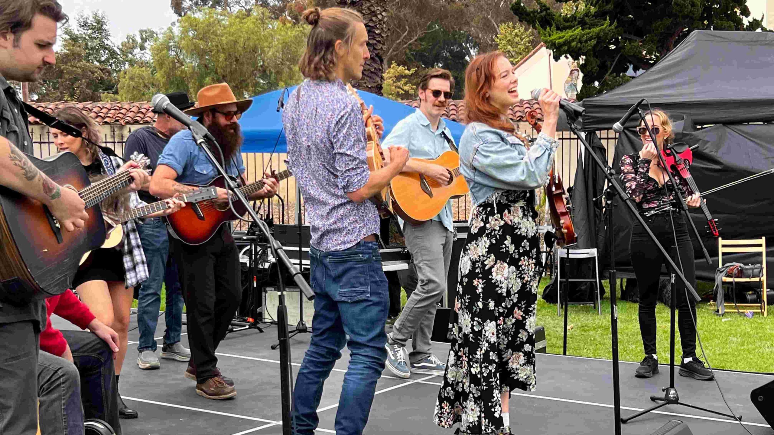 Band at event