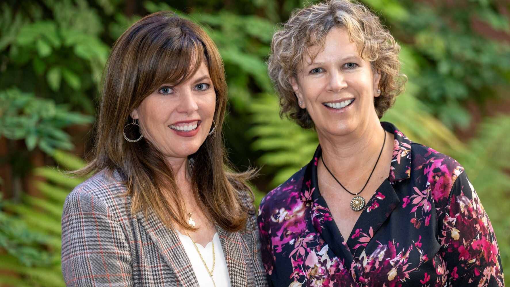 Community Memorial’s Maureen Hodge and Janice Aharon-Ezer