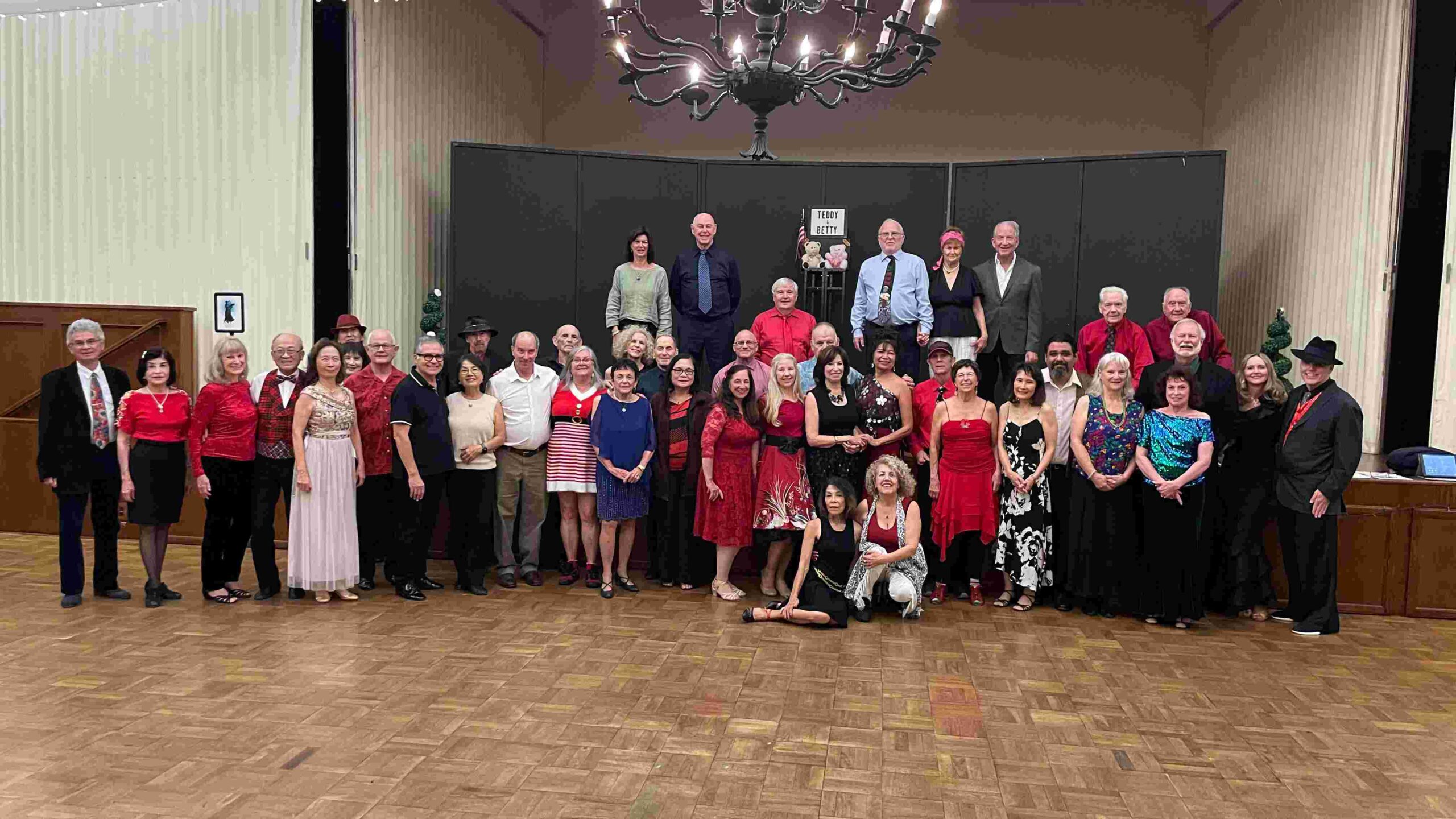 Group shot of dancers