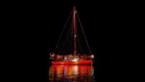 Journey, winner of Sweepstakes (Sail 30' & Over).