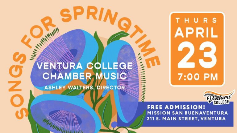 SONGS FOR SPRINGTIME: VC Chamber Music at the San Buenaventura Mission
