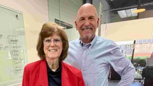 Picture of Patricia Perrine and Clif Simonson.