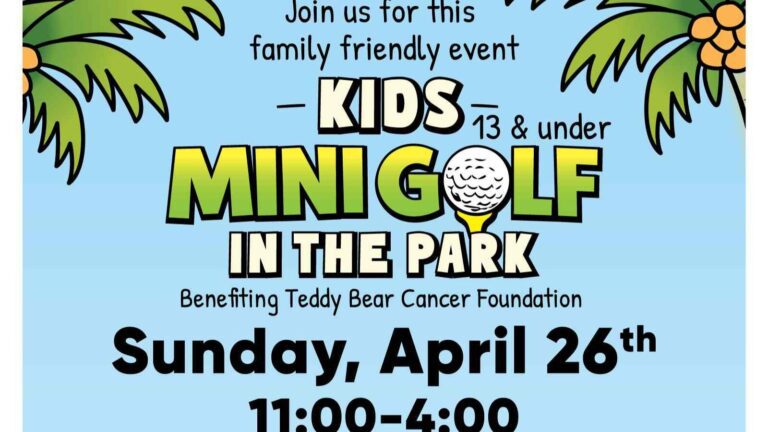 Kids “Mini Golf” in The Park