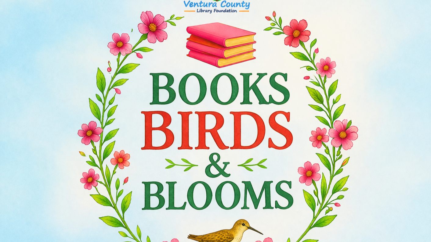 Books, Birds, & Blooms Logo