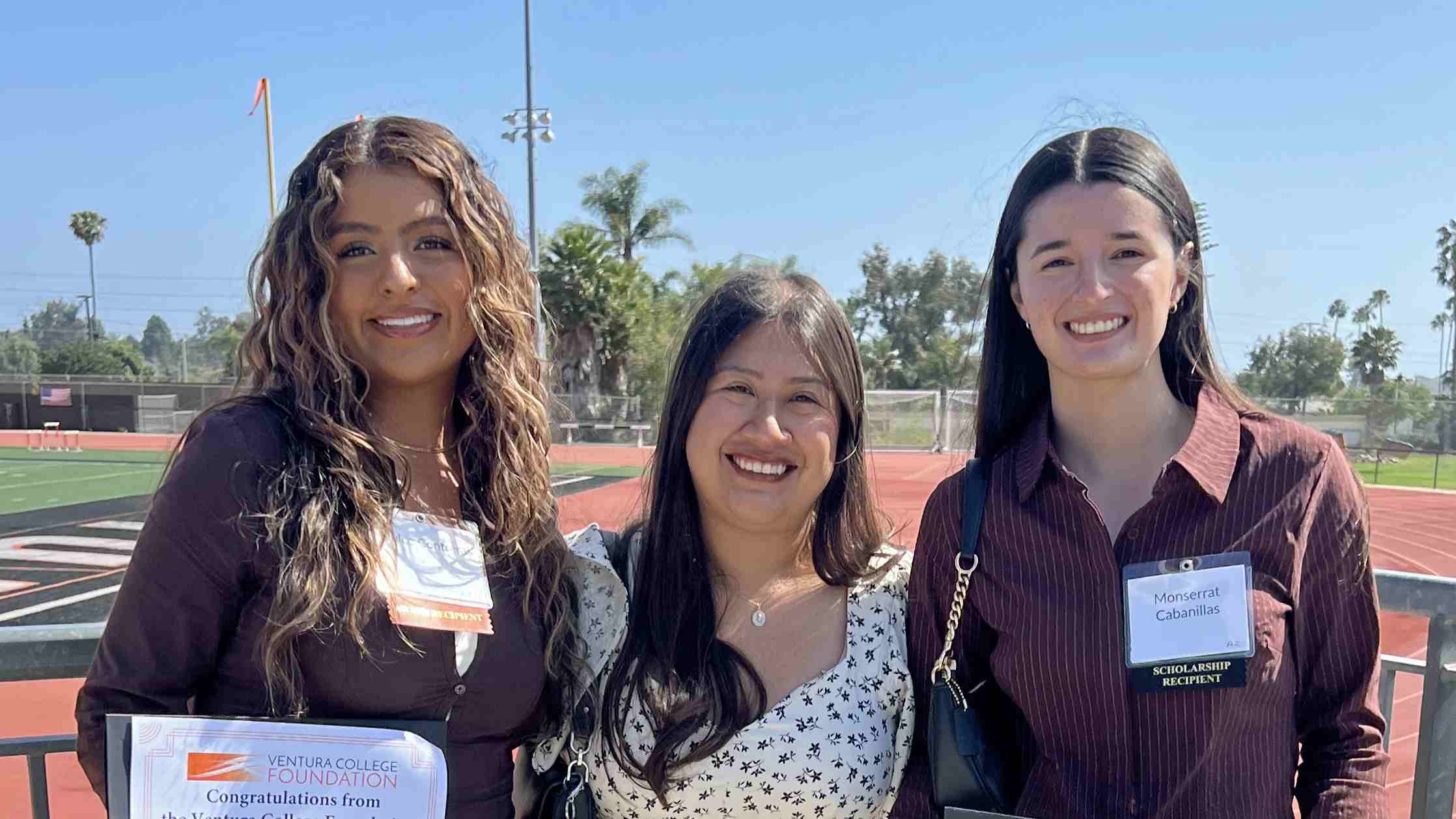 Picture of Students with Scholarships