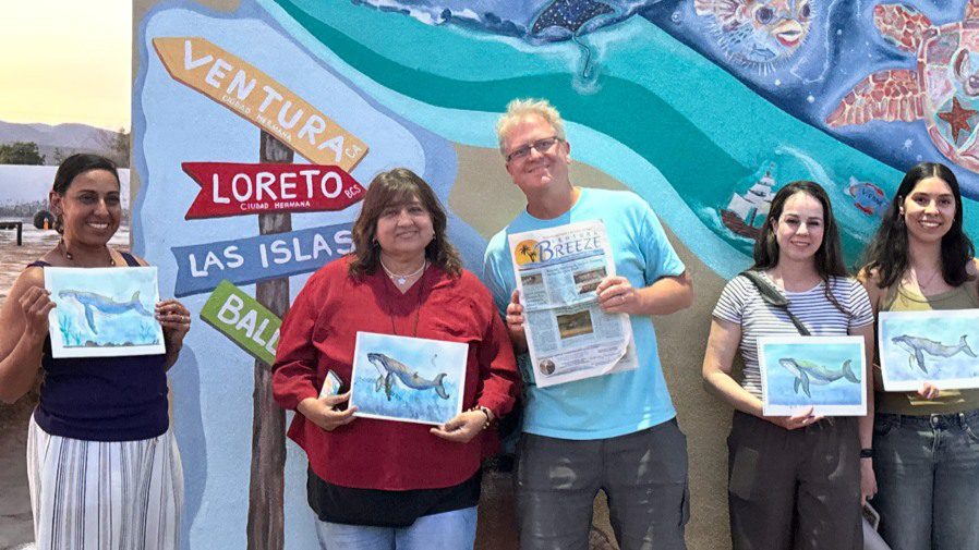 Kammy Algiers, Lizette Inzunza, and Mark Urwick in Loreto, Mexico