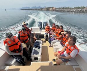 Ventura College students  at Coronado Island