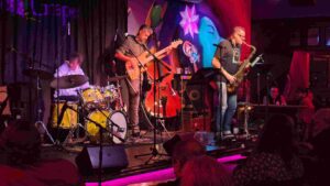 Photo of Scott Goodman, Tyler Hammond, Guil Juliao, and Karl Hunter