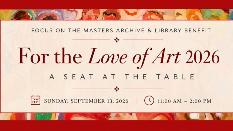 Point Broadcasting Presents For the Love of Art: A Seat at the Table