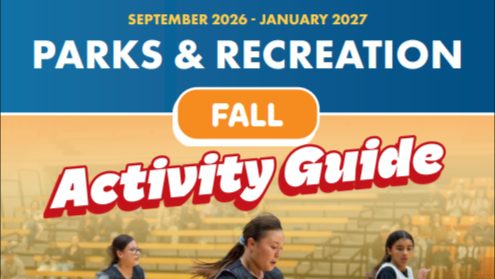 Parks & Recreation Fall Activity Guide Poster