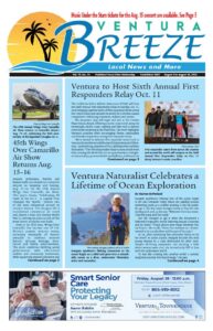 Cover of Ventura Breeze newspaper - August 5, 2026 issue.