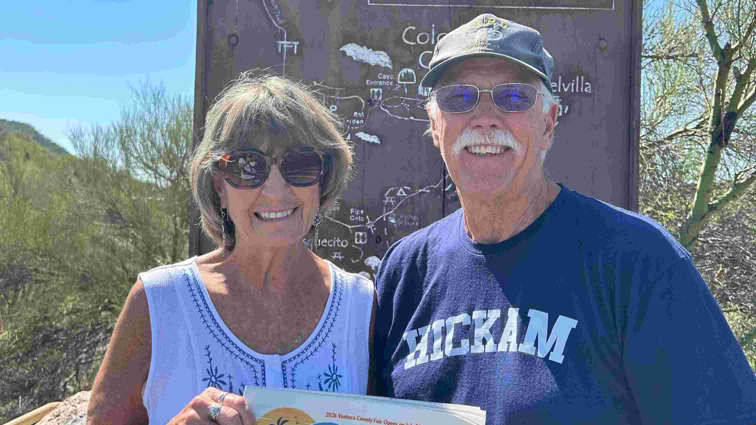 Lisa and Jim McLaughlin in Arizona