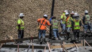Construction crews