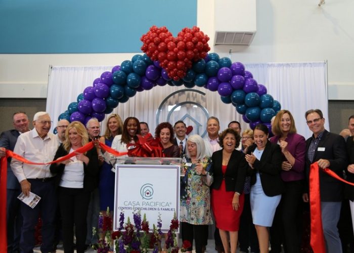 Casa Pacifica ribbon cutting